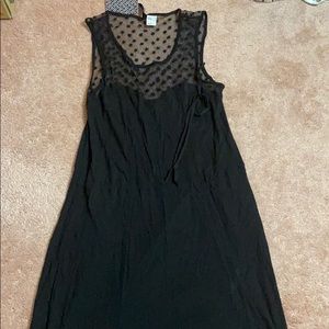 Black summer dress